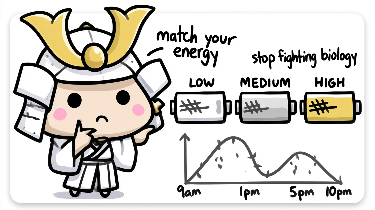 Energy-based planning: matching tasks to your real day